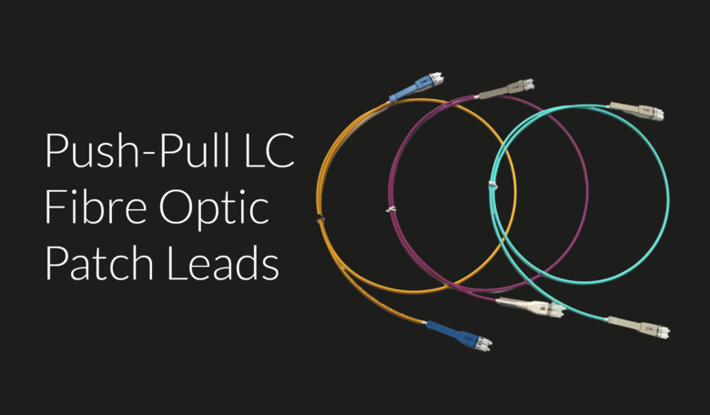 Push-Pull LC Fibre Optic Patch Leads
