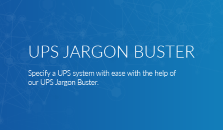 UPS Jargon Buster