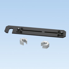 PANDUIT EXISTING THREADED ROD QUIKLOCK  BRACKET FOR 6X4 AND 4X4 SYSTEMS FOR EXISTING 0.5 INCH THREADED ROD INSTALLATIONS
