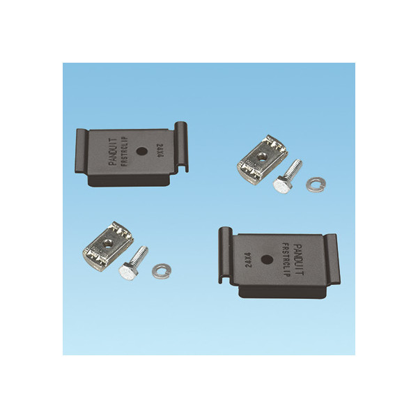 PANDUIT STRUT MOUNTING CLIP ASSEMBLY ALLOWS FIBERRUNNER  CHANNEL TO BE ATTACHED TO 41.3MM WIDE STRUT STRUCTURES