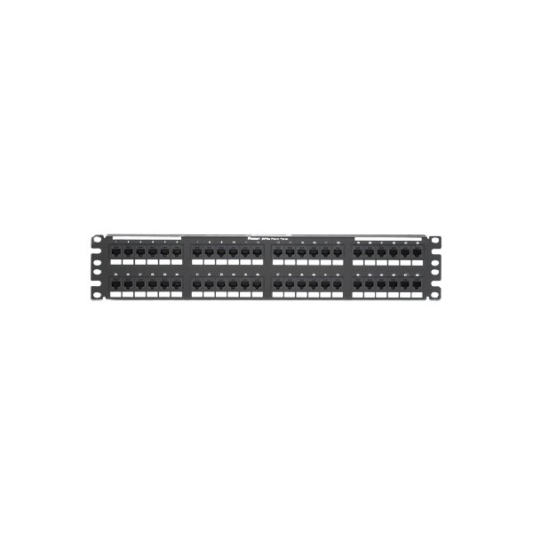 PANDUIT 48-PORT, CATEGORY 5E, PATCH PANEL WITH 48 RJ45, 8-POSITION, 8-WIRE PORT